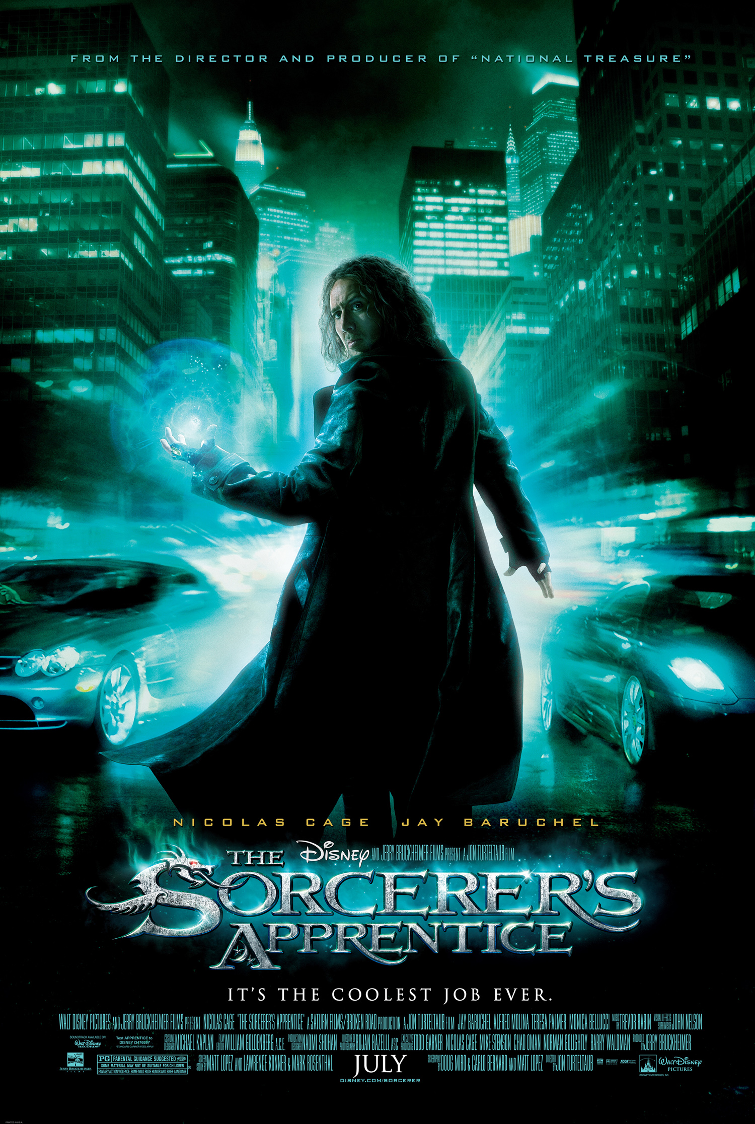 Brad Reviews The Sorcerers Apprentice Starring Nicolas Cage And Jay