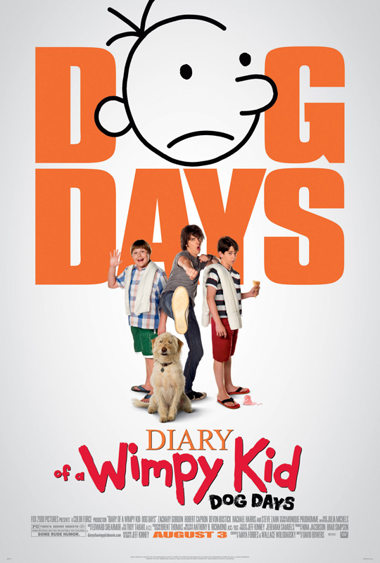 DIARY OF A WIMPY KID DOG DAYS Opens August 3 Nationwide! Enter to Win