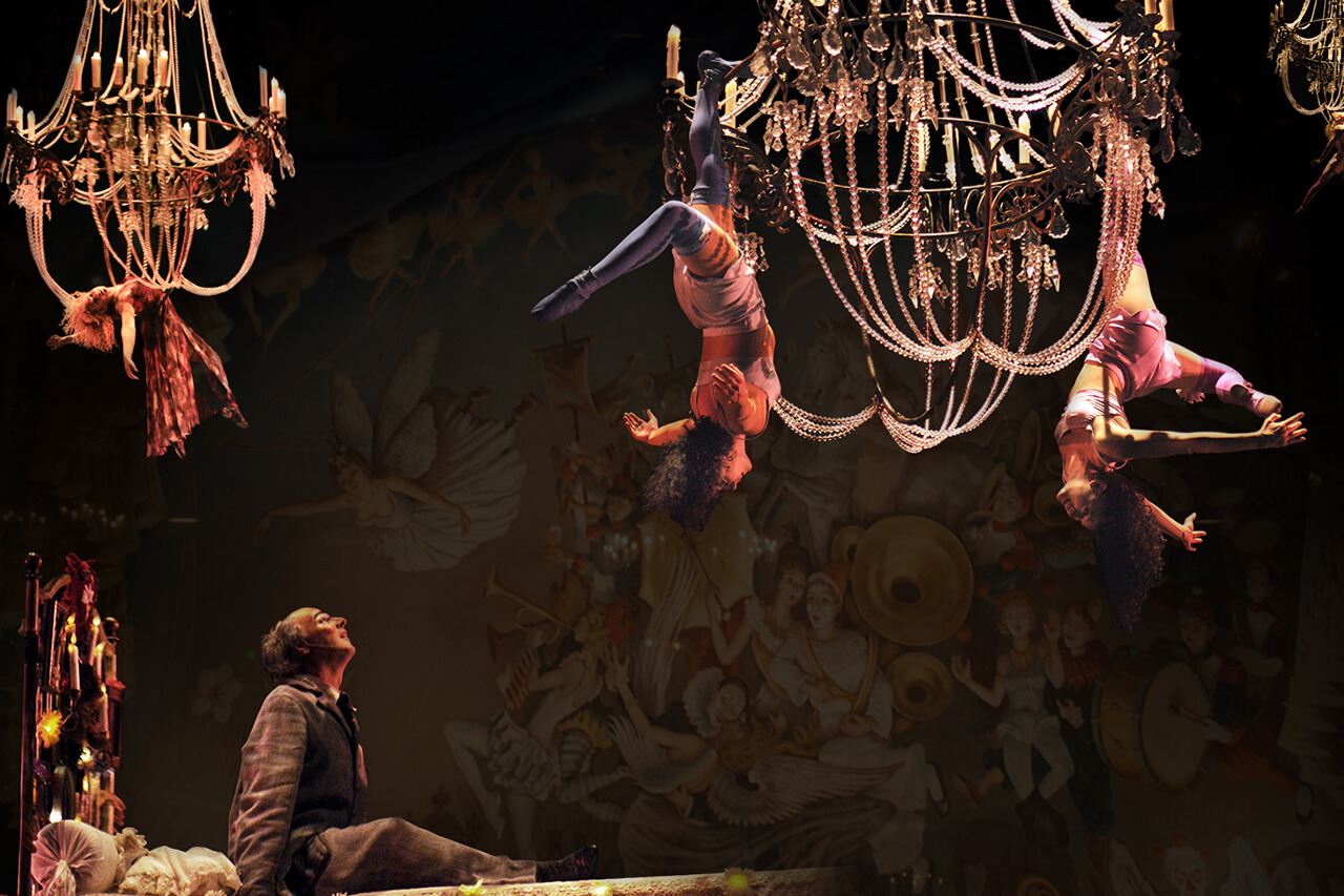 Review Cirque Du Soleil 'Corteo' Flies High at Chaifetz Arena Through